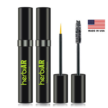 Eyelash Growth Serum 7ml Boosting Lash Serum Longer Thicker Lashes and Brows (1 Year Supply) Herbiar